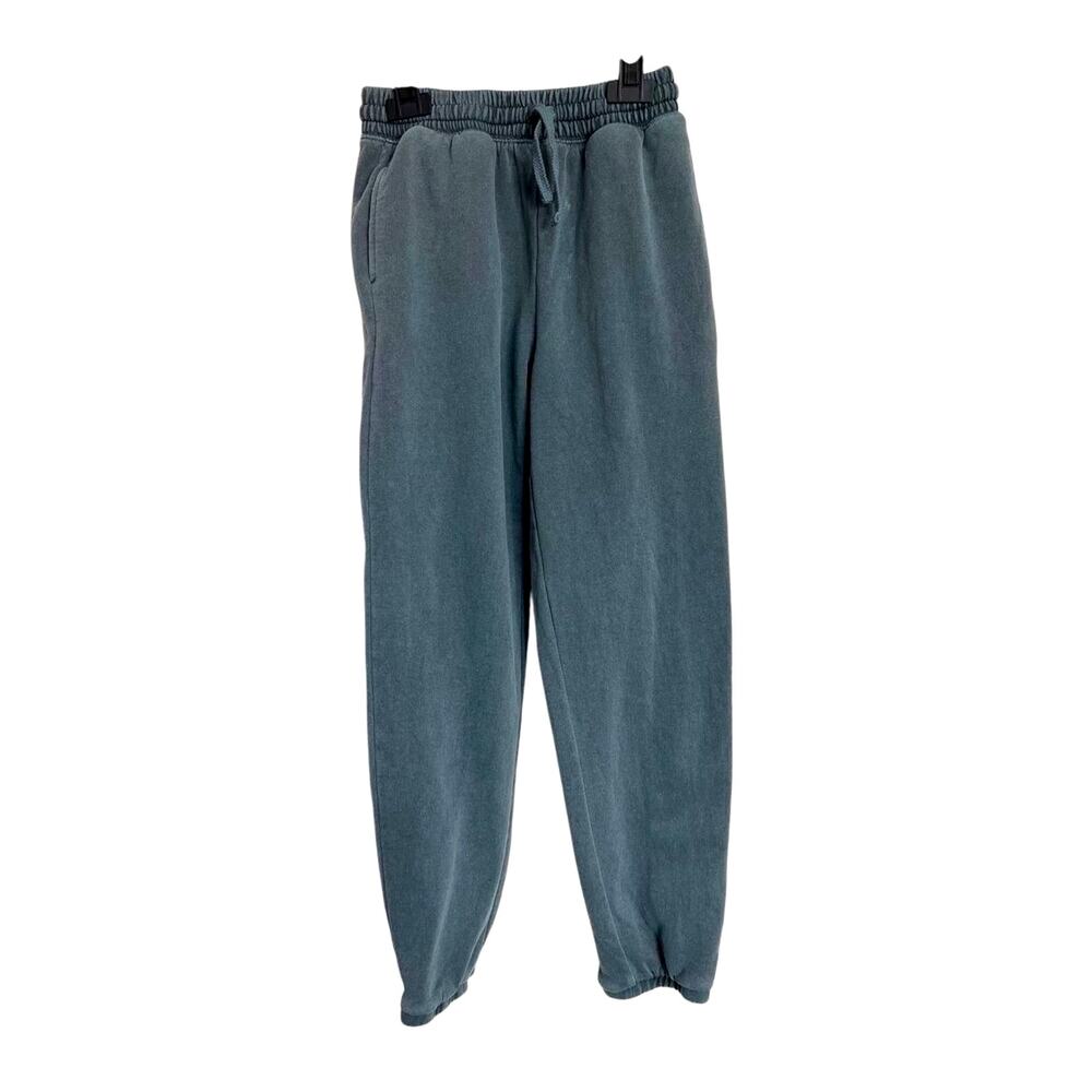 Rumi + Ryder‎ Sweatpants Boys Medium Blue Fleece Joggers Casual Athleisure NWT